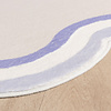Teppich Organisch - Molly Wavy Beige Lila - thumbnail 4