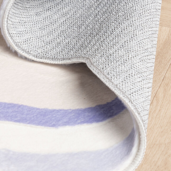 Teppich Organisch - Molly Wavy Beige Lila - 5
