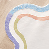 Teppich Organisch - Molly Wavy Weiß Lila - thumbnail 3