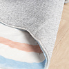 Teppich Organisch - Molly Wavy Weiß Lila - thumbnail 5
