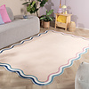 Teppich Organisch - Molly Wavy Beige Rosa - thumbnail