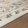 Teppich Vintage - Bibi Medaillon Grün Mint - thumbnail 4