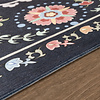 Teppich Vintage - Bibi Medaillon Blau - thumbnail 4