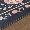 Teppich Vintage Rund - Bibi Medaillon Blau - thumbnail 3