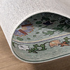 Teppich Vintage Rund - Bibi Medaillon Grün Mint - thumbnail 4