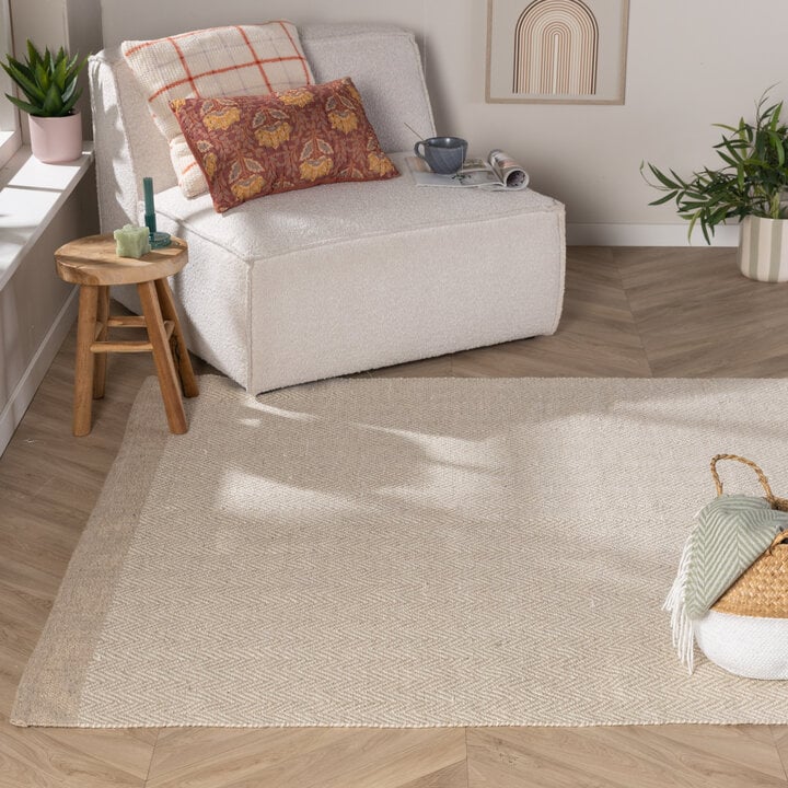 Wollteppich - Zula Beige