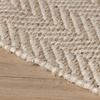 Wollteppich - Zula Beige - thumbnail 4