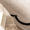 Waschbarer Teppich - Myrre Weiß Schwarz - thumbnail 1