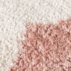 Waschbarer Teppich - Myrre Rosa Weiß - thumbnail 2
