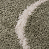 Waschbarer Teppich - Myrre Swirl Grün - thumbnail 3