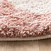 Waschbarer Teppich Rund - Myrre Rosa Weiß - thumbnail 4