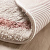 Waschbarer Teppich Rund - Myrre Weiß Rosa - thumbnail 5