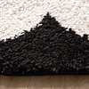 Waschbarer Teppich Rund - Myrre Schwarz Weiß - thumbnail 4
