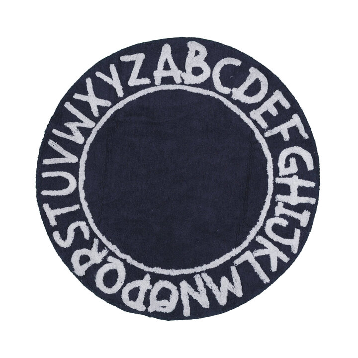 Kinderteppich Rund - Bodhi Dunkelblau - 1