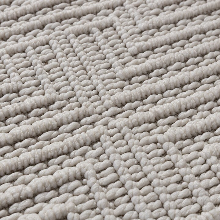 Teppich Läufer - Hidde 3D Lines Weiß - 3