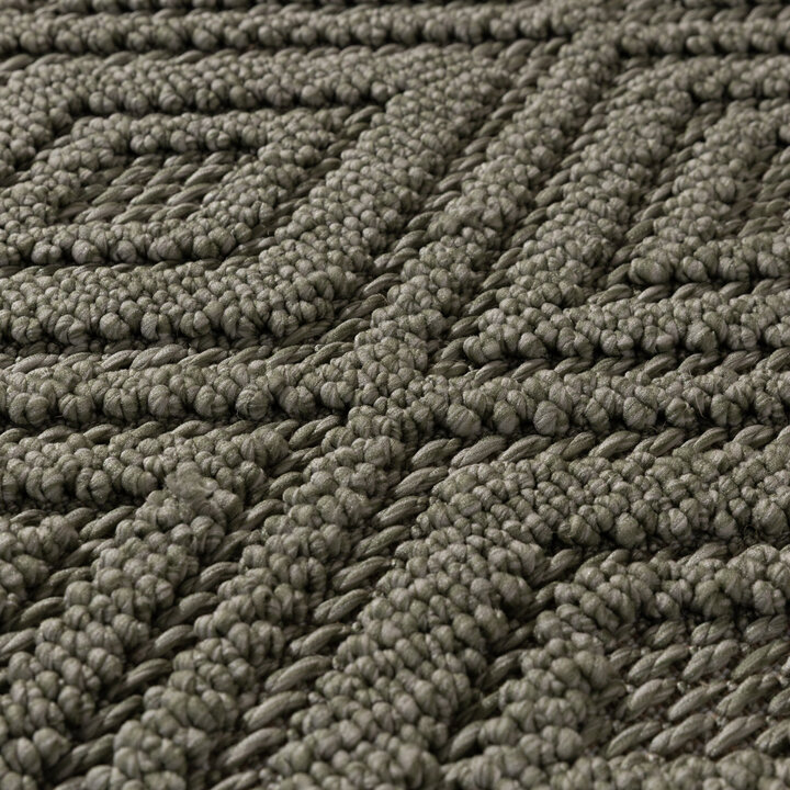 Teppich Läufer - Hidde 3D Diamond Grün - 3