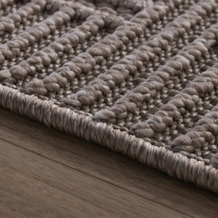 Teppich Läufer - Hidde 3D Maze Taupe - 5