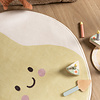 Waschbarer Kinderteppich - Berry Birne Grün - thumbnail 1