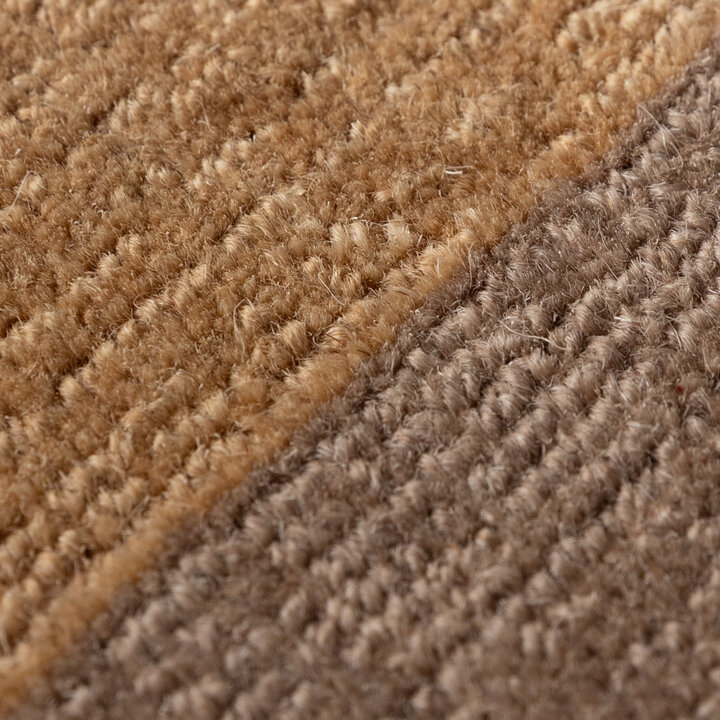 Wollteppich - Valencia Border Taupe Gelb - 2