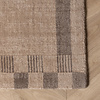 Wollteppich - Valencia Border Taupe Grau - thumbnail 3