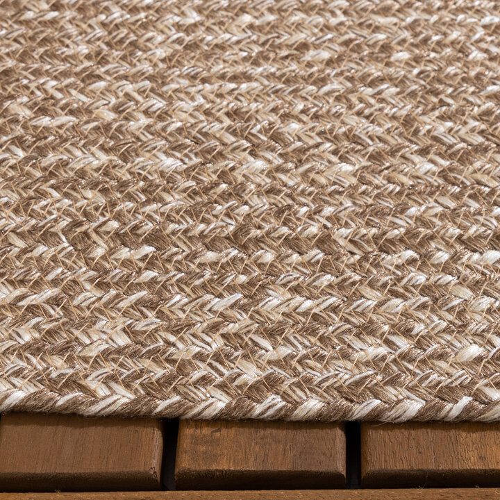 In- & Outdoor Jute Teppich - Bali Braun - 5
