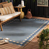 In- & Outdoor Jute Teppich - Mambo Tiles Blau - thumbnail