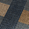 In- & Outdoor Jute Teppich - Mambo Tiles Blau - thumbnail 2