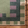 In- & Outdoor Jute Teppich - Mambo Blox Grün - thumbnail 3