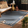 In- & Outdoor Jute Teppich - Mambo Blox Blau - thumbnail