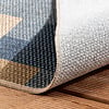 In- & Outdoor Jute Teppich - Mambo Blox Blau - thumbnail 5