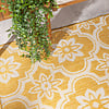 In- & Outdoor Teppich - Rio Flower Gelb - thumbnail 1