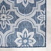 In- & Outdoor Teppich - Rio Flower Dunkelblau - thumbnail 3