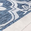 In- & Outdoor Teppich - Rio Flower Dunkelblau - thumbnail 4