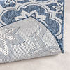 In- & Outdoor Teppich - Rio Flower Dunkelblau - thumbnail 5