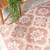 In- & Outdoor Teppich - Rio Flower Rosa - thumbnail 1