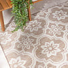 In- & Outdoor Teppich - Rio Flower Beige - thumbnail 1