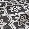 In- & Outdoor Teppich - Rio Flower Schwarz  - thumbnail 2