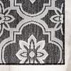 In- & Outdoor Teppich - Rio Flower Schwarz  - thumbnail 3