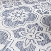 In- & Outdoor Teppich Rund - Rio Flower Blau - thumbnail 2