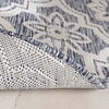 In- & Outdoor Teppich Rund - Rio Flower Blau - thumbnail 5