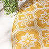 In- & Outdoor Teppich Rund - Rio Flower Gelb - thumbnail 1
