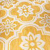 In- & Outdoor Teppich Rund - Rio Flower Gelb - thumbnail 2