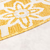In- & Outdoor Teppich Rund - Rio Flower Gelb - thumbnail 4