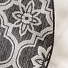 In- & Outdoor Teppich Rund - Rio Flower Schwarz  - thumbnail 3