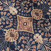 Vintage Gartenteppich Oval - Santo Flora Blau - thumbnail 3
