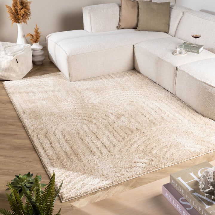 Teppich Skandinavisch - Lova Arches Beige