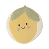 Waschbarer Kinderteppich - Berry Zitrone Gelb - thumbnail 1