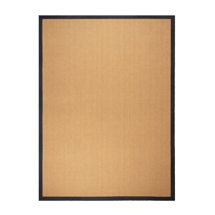 Sisalteppich - Tulum Schwarz - 1