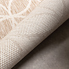 Geometrischer Outdoor Teppich - Faro Ripple Beige - thumbnail 5