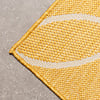 Geometrischer Outdoor Teppich - Faro Ripple Gelb - thumbnail 3